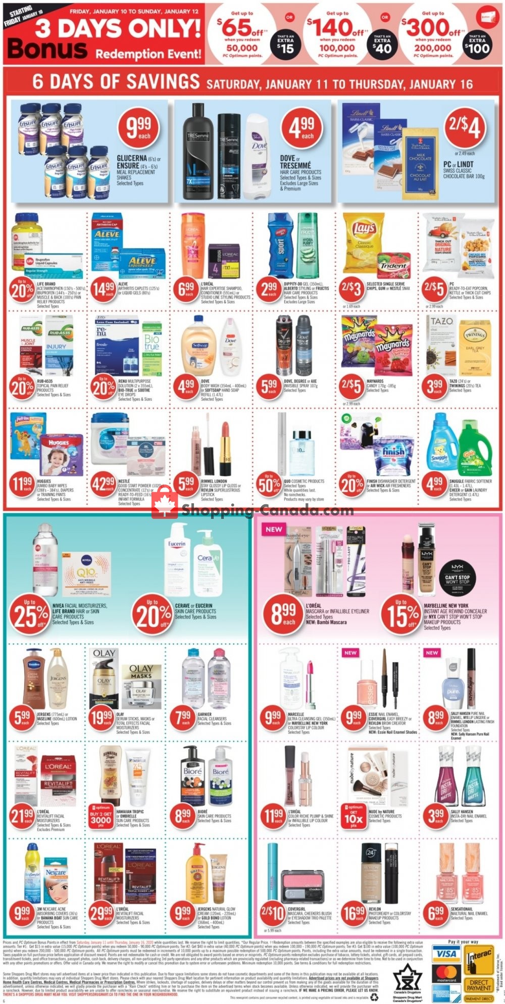 Shoppers Drug Mart flyer from Saturday January 11, 2020 to Thursday January 16, 2020 - page 18