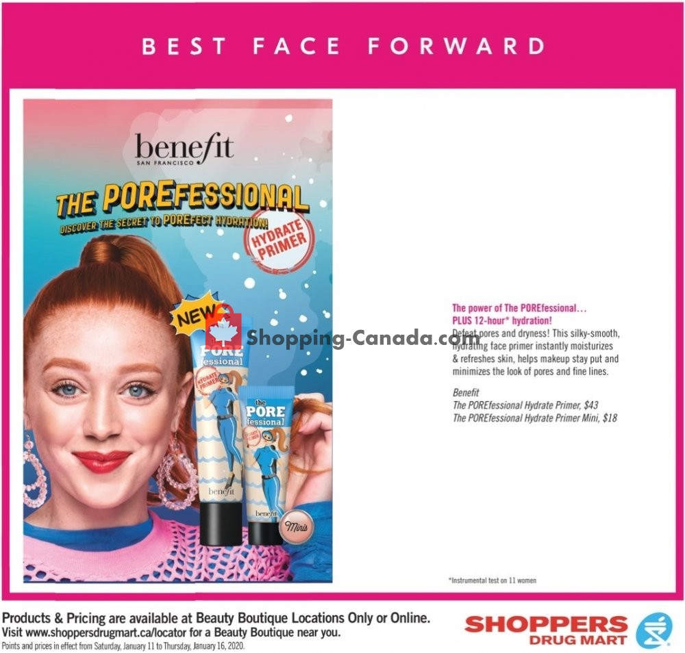 Shoppers Drug Mart flyer from Saturday January 11, 2020 to Thursday January 16, 2020 - page 8