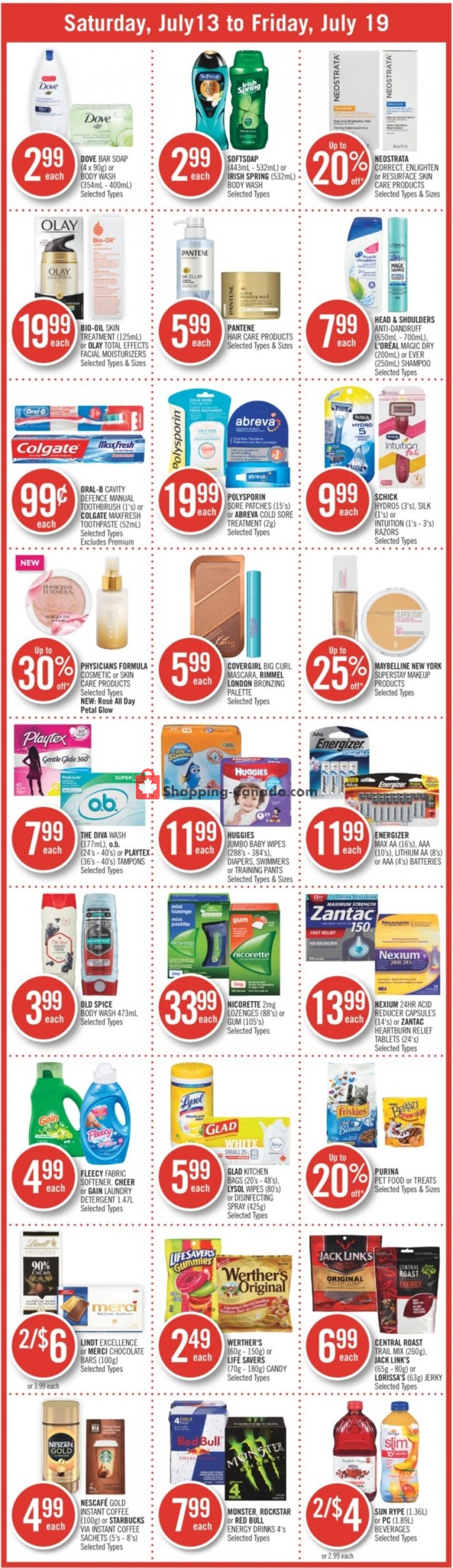 Shoppers Drug Mart flyer from Saturday July 13, 2019 to Friday July 19, 2019 - page 2