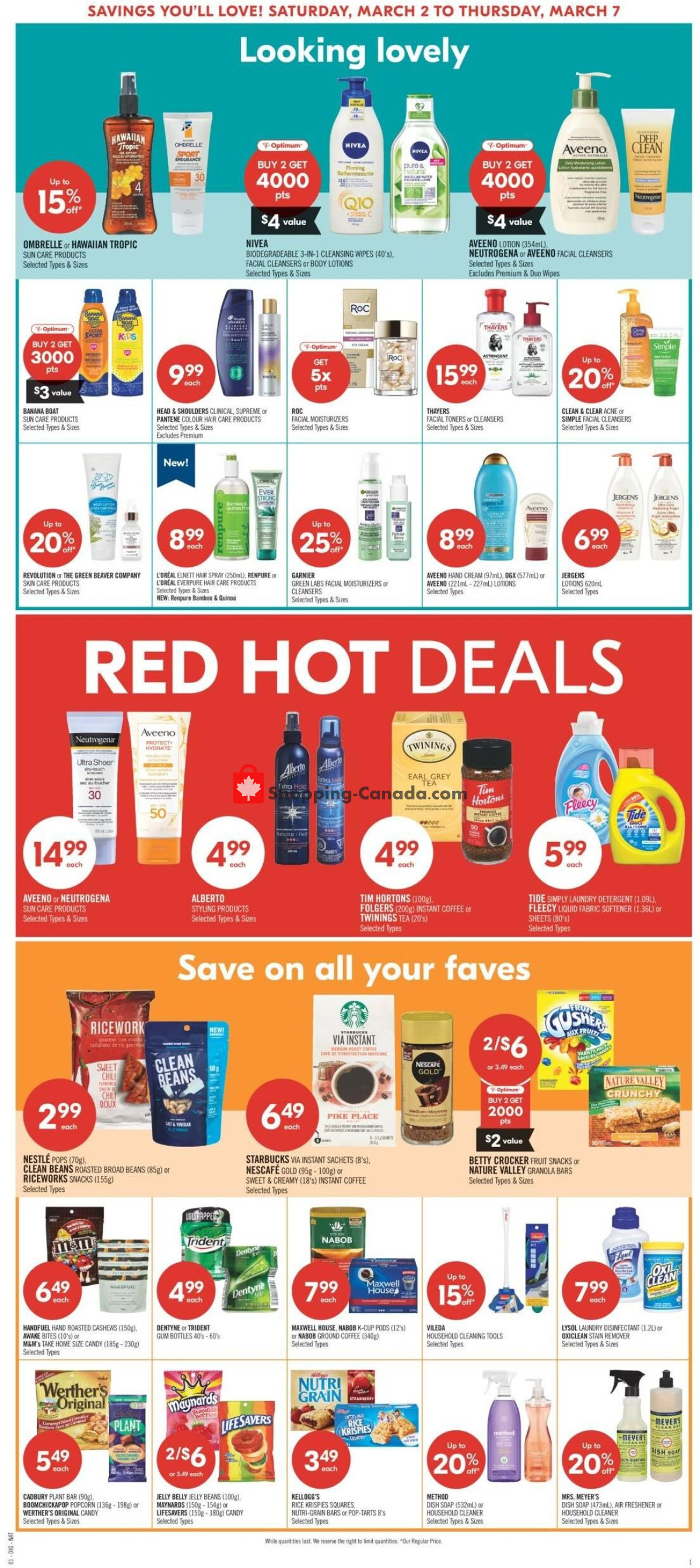 Shoppers Drug Mart flyer from Saturday March 2, 2024 to Thursday March 7, 2024 - page 4