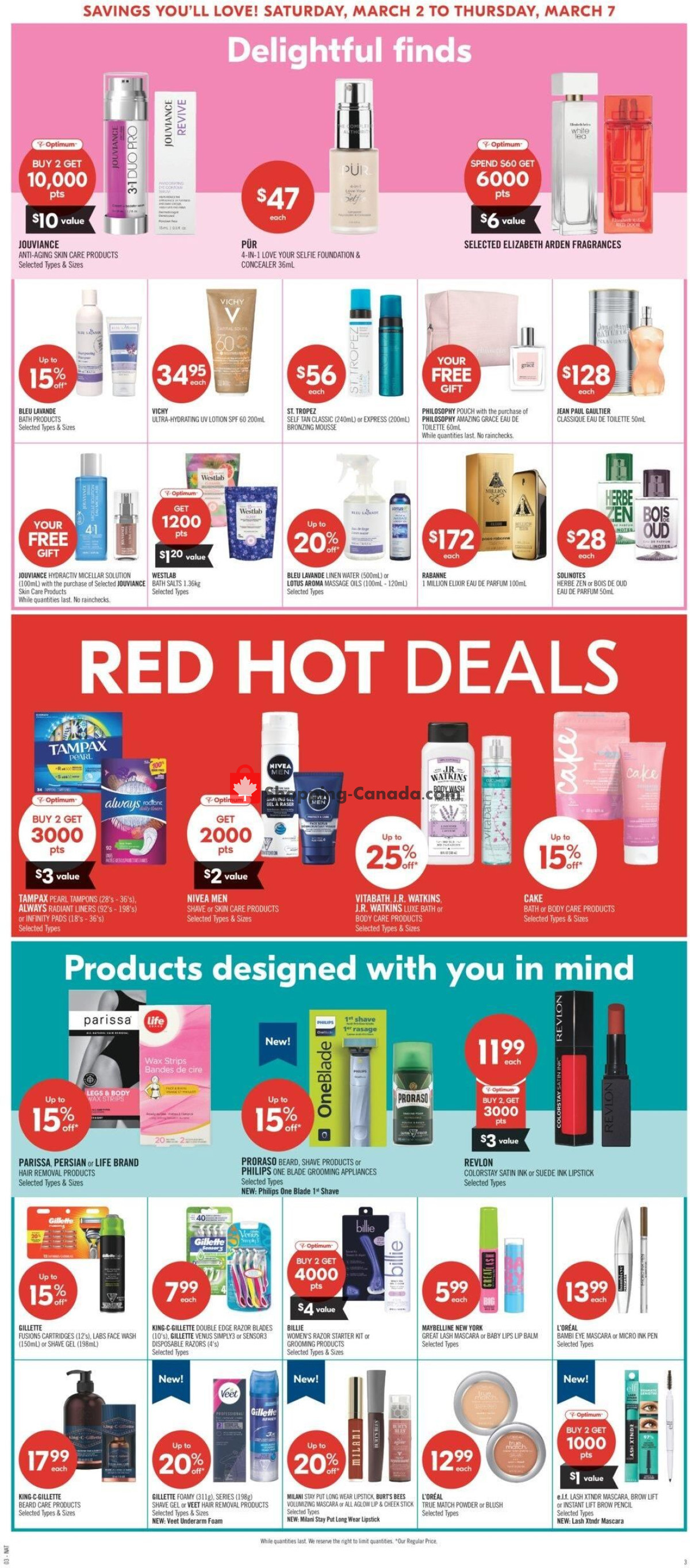 Shoppers Drug Mart flyer from Saturday March 2, 2024 to Thursday March 7, 2024 - page 8