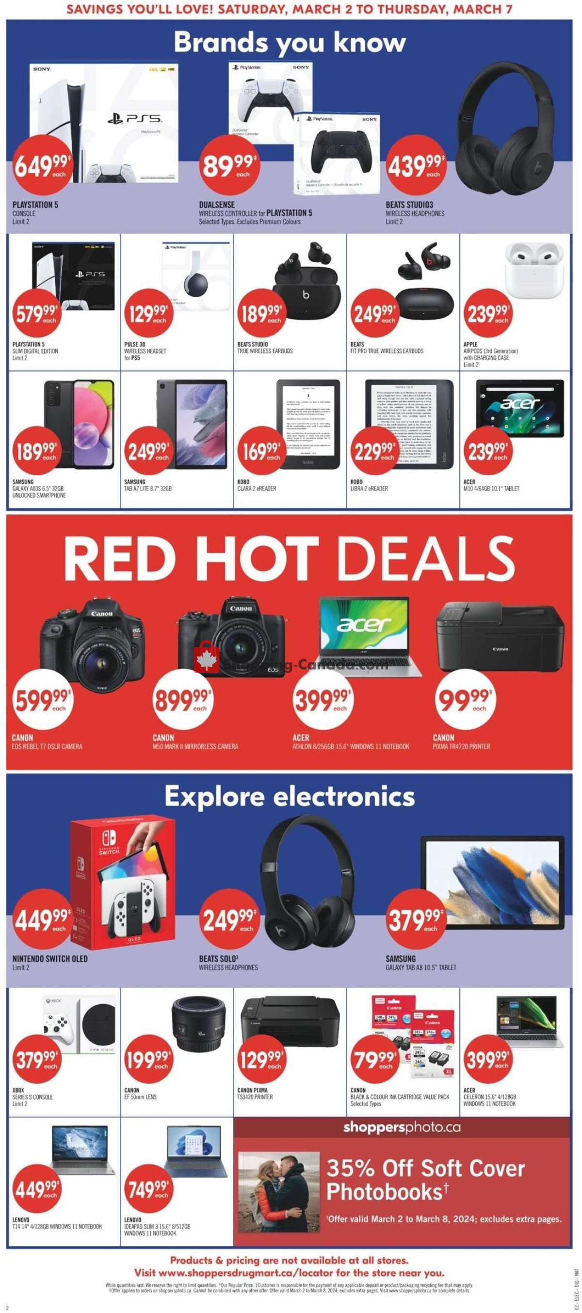 Shoppers Drug Mart flyer from Saturday March 2, 2024 to Thursday March 7, 2024 - page 10