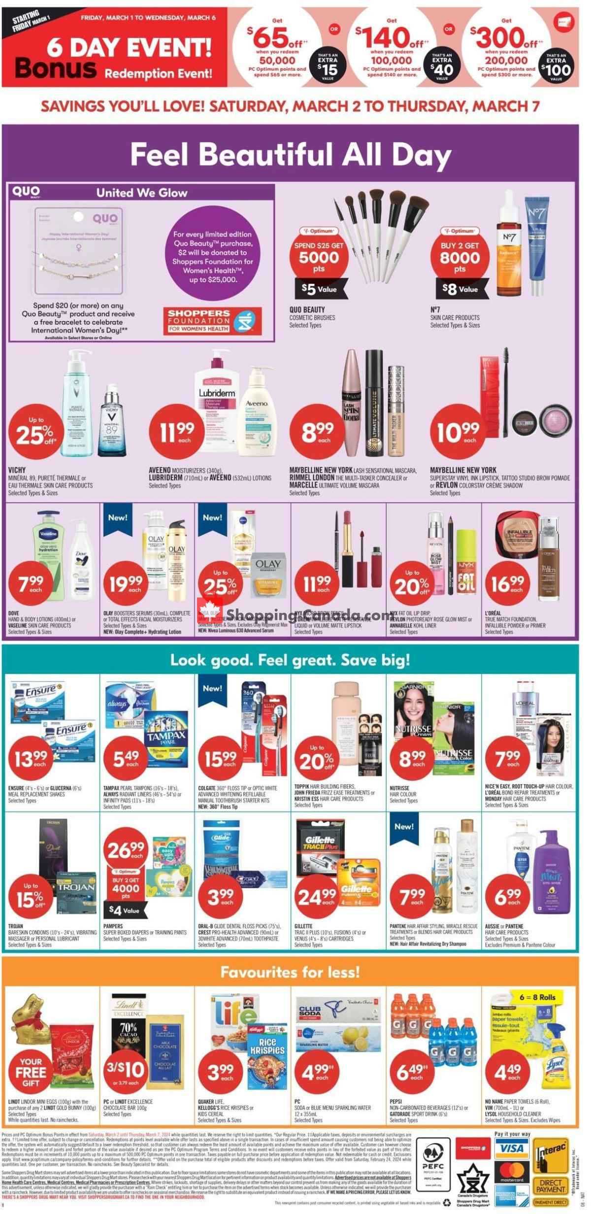 Shoppers Drug Mart flyer from Saturday March 2, 2024 to Thursday March 7, 2024 - page 17