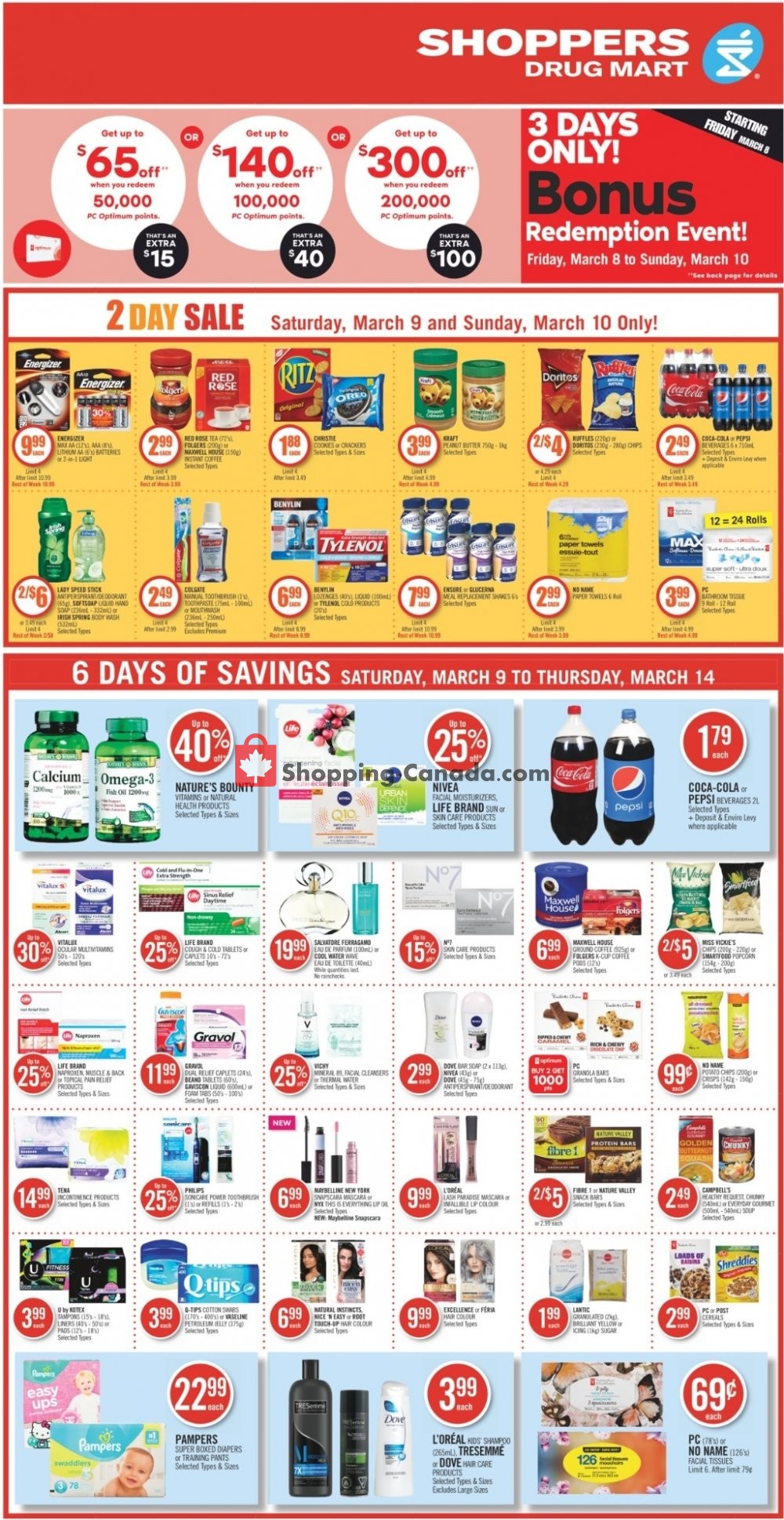 Shoppers Drug Mart flyer from Saturday March 9, 2019 to Thursday March 14, 2019 - page 5