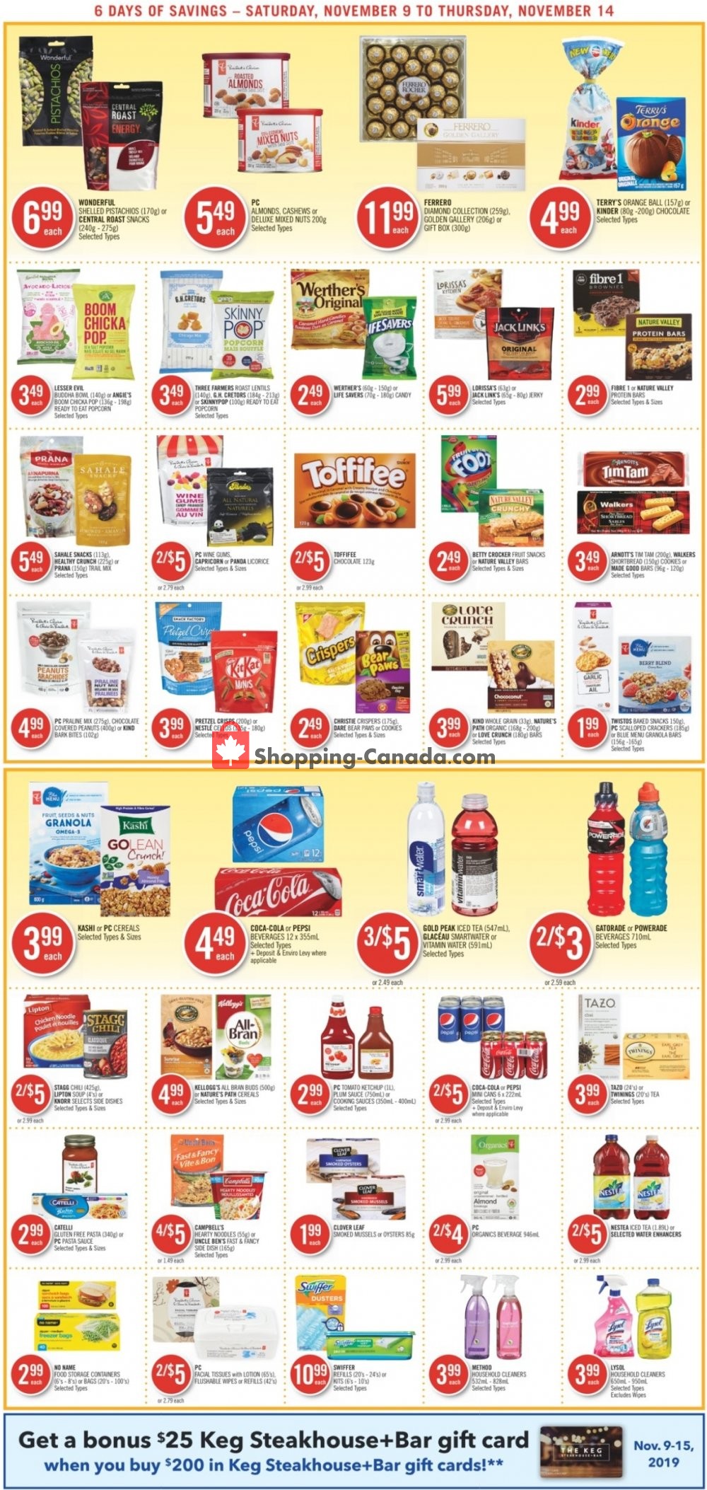 Shoppers Drug Mart flyer from Saturday November 9, 2019 to Thursday November 14, 2019 - page 11
