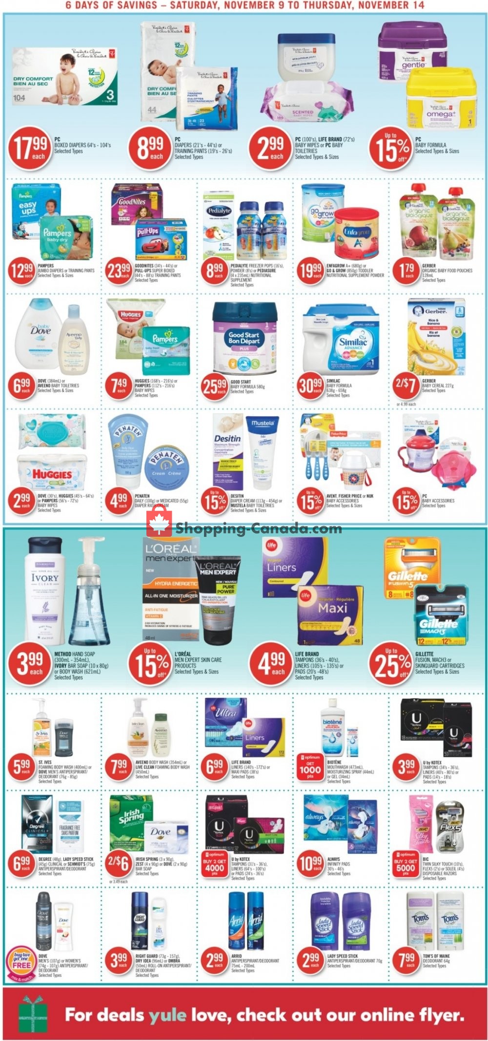 Shoppers Drug Mart flyer from Saturday November 9, 2019 to Thursday November 14, 2019 - page 5