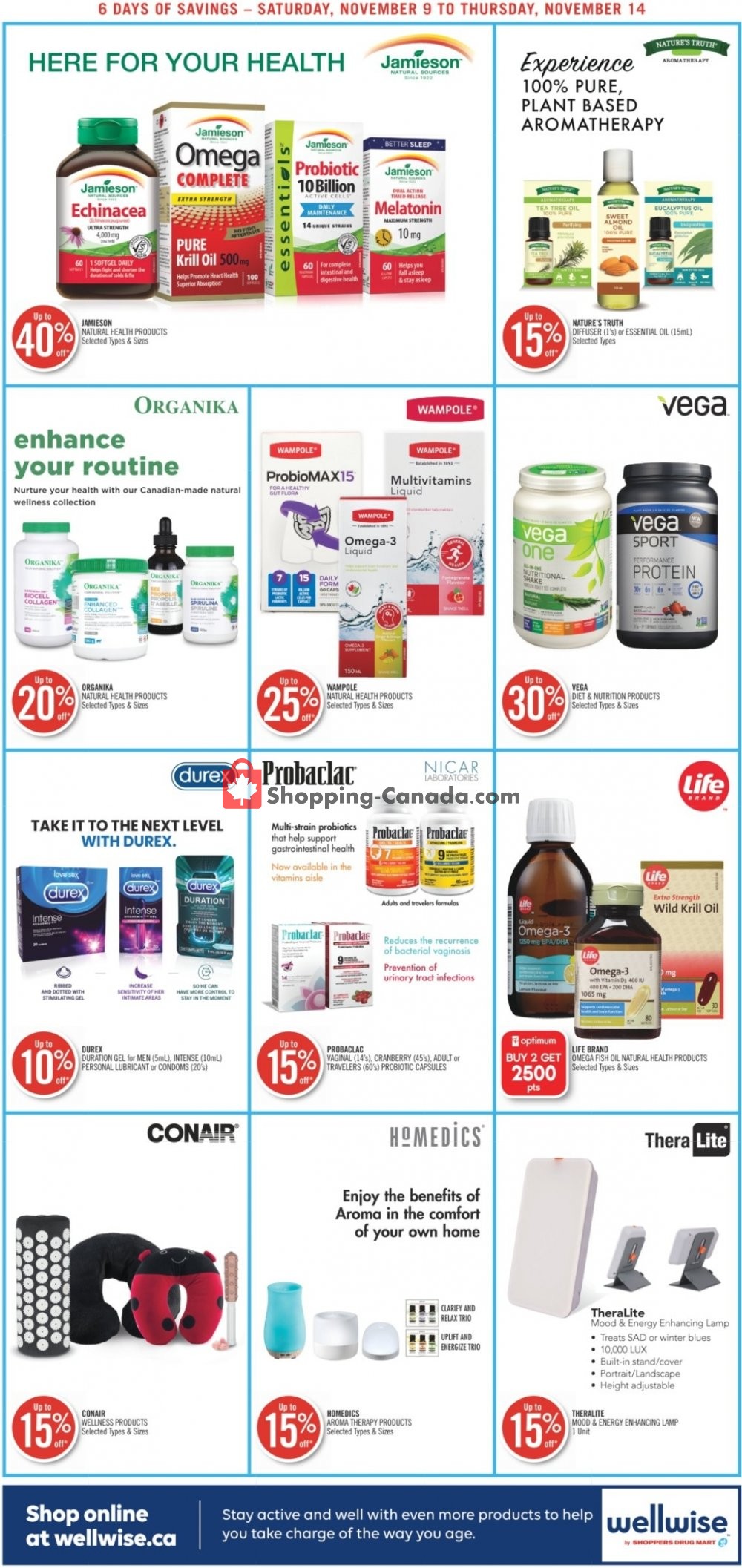 Shoppers Drug Mart flyer from Saturday November 9, 2019 to Thursday November 14, 2019 - page 6