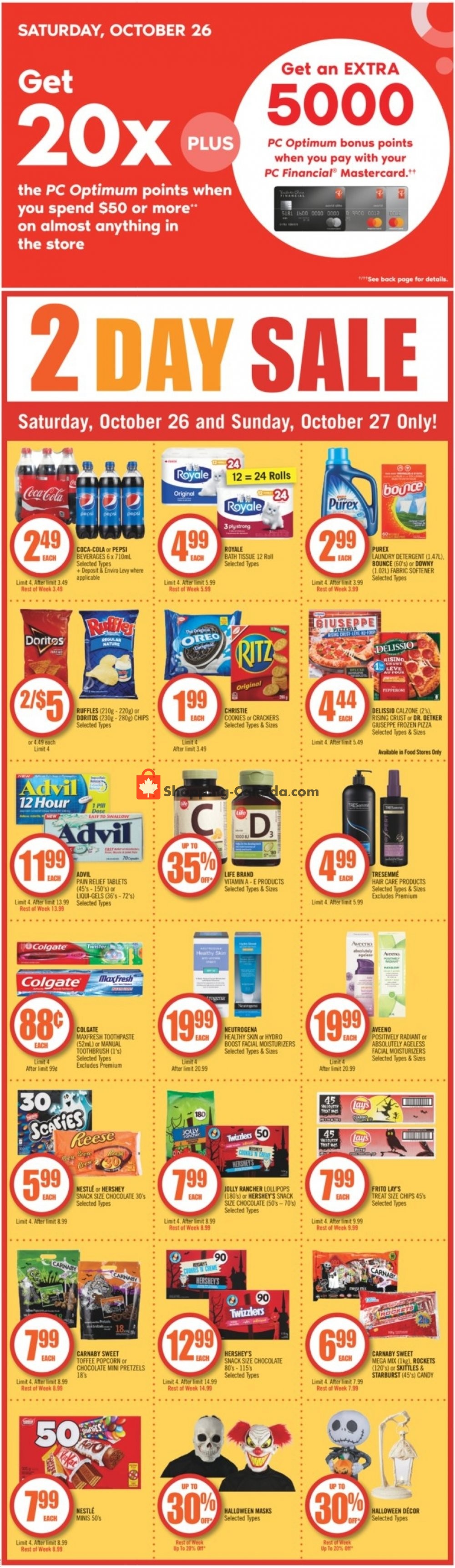 Shoppers Drug Mart Canada, flyer (Special Offer Atlantic) October
