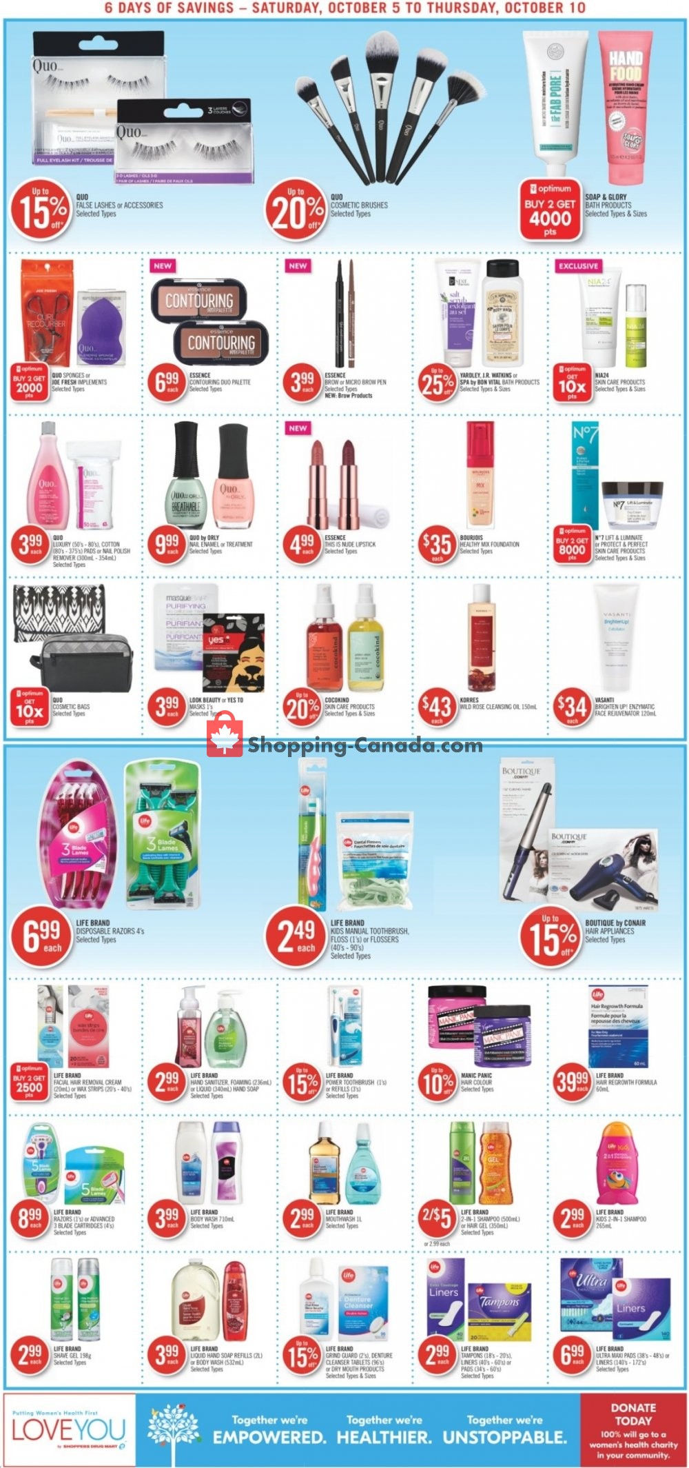 Shoppers Drug Mart flyer from Saturday October 5, 2019 to Thursday October 10, 2019 - page 12