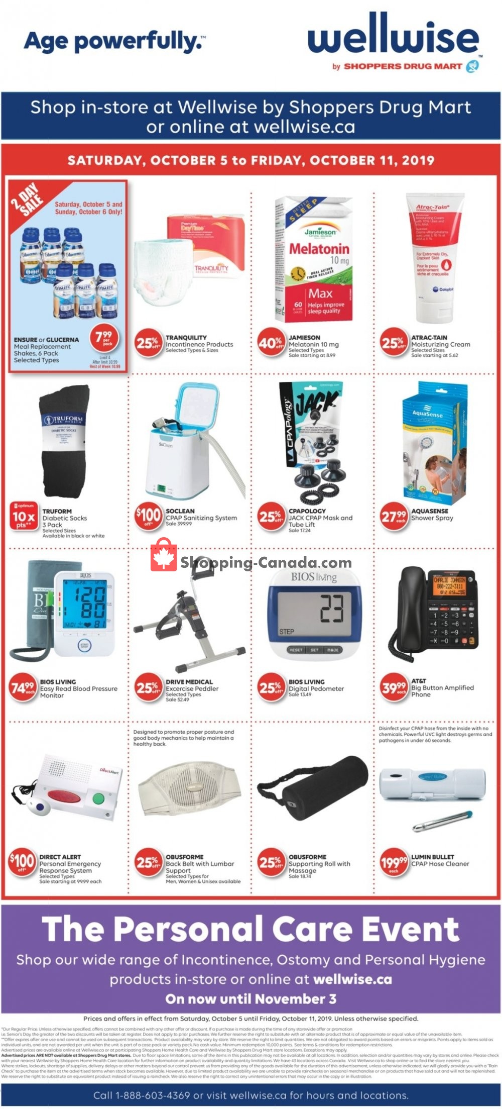 Shoppers Drug Mart flyer from Saturday October 5, 2019 to Thursday October 10, 2019 - page 14