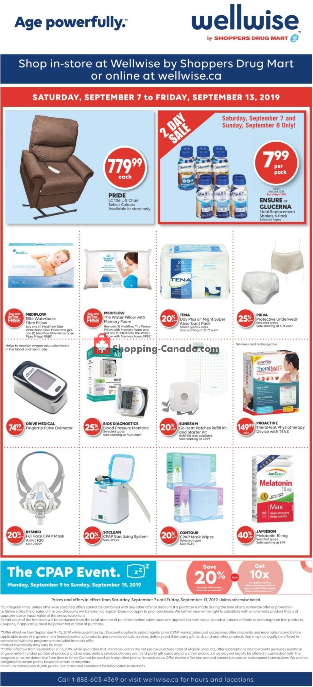 Shoppers Drug Mart flyer from Saturday September 7, 2019 to Thursday September 12, 2019 - page 10