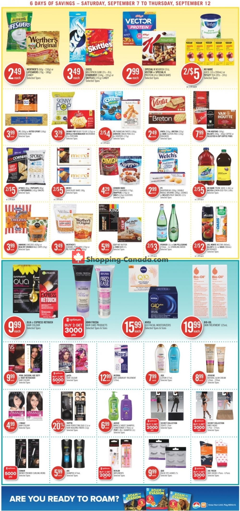 Shoppers Drug Mart flyer from Saturday September 7, 2019 to Thursday September 12, 2019 - page 13