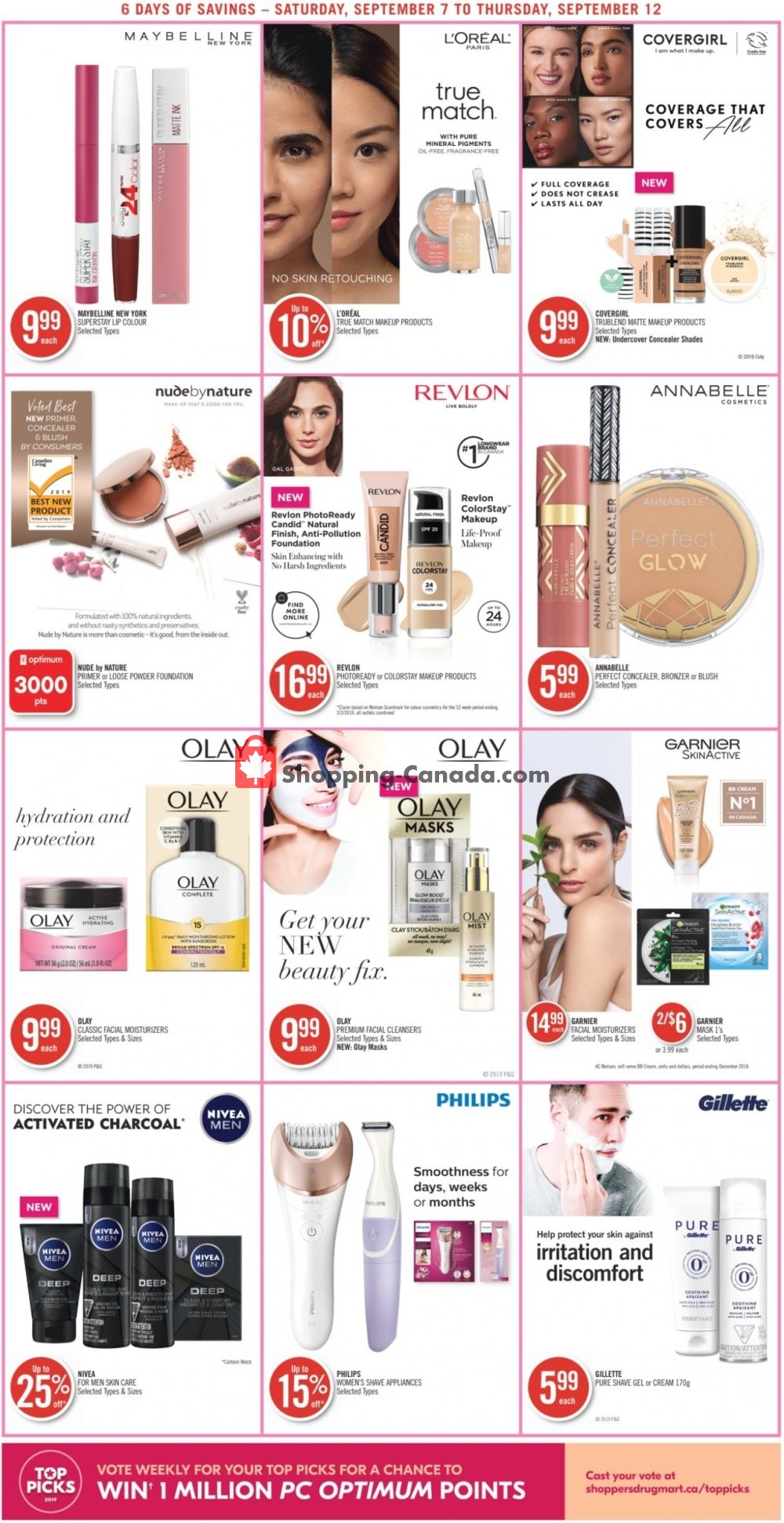 Shoppers Drug Mart flyer from Saturday September 7, 2019 to Thursday September 12, 2019 - page 19