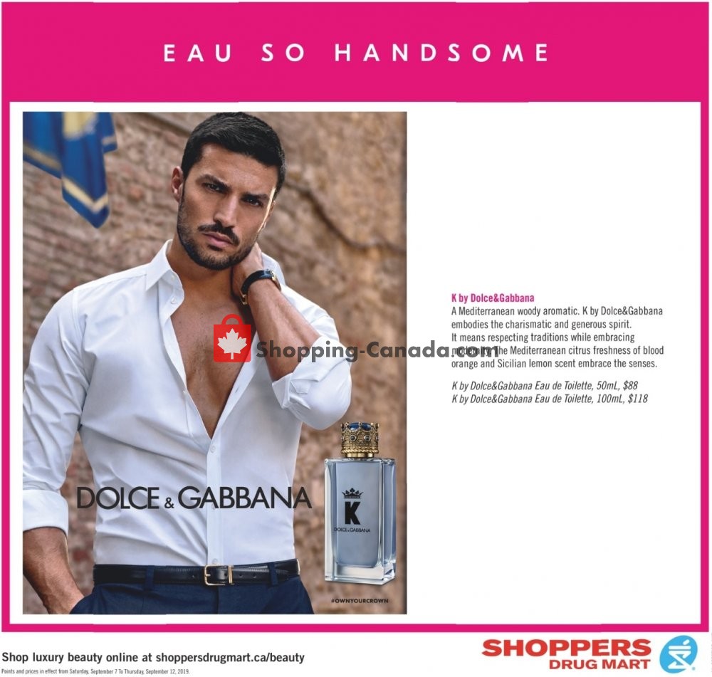 Shoppers Drug Mart flyer from Saturday September 7, 2019 to Thursday September 12, 2019 - page 7