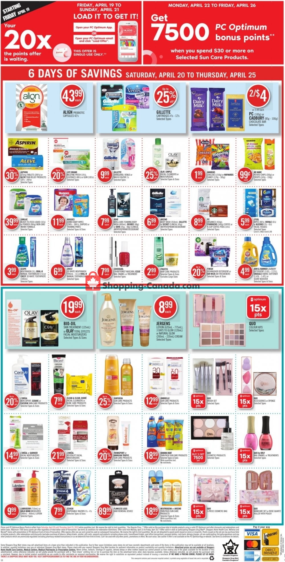 Shoppers Drug Mart flyer from Saturday April 20, 2019 to Thursday April 25, 2019 - page 12