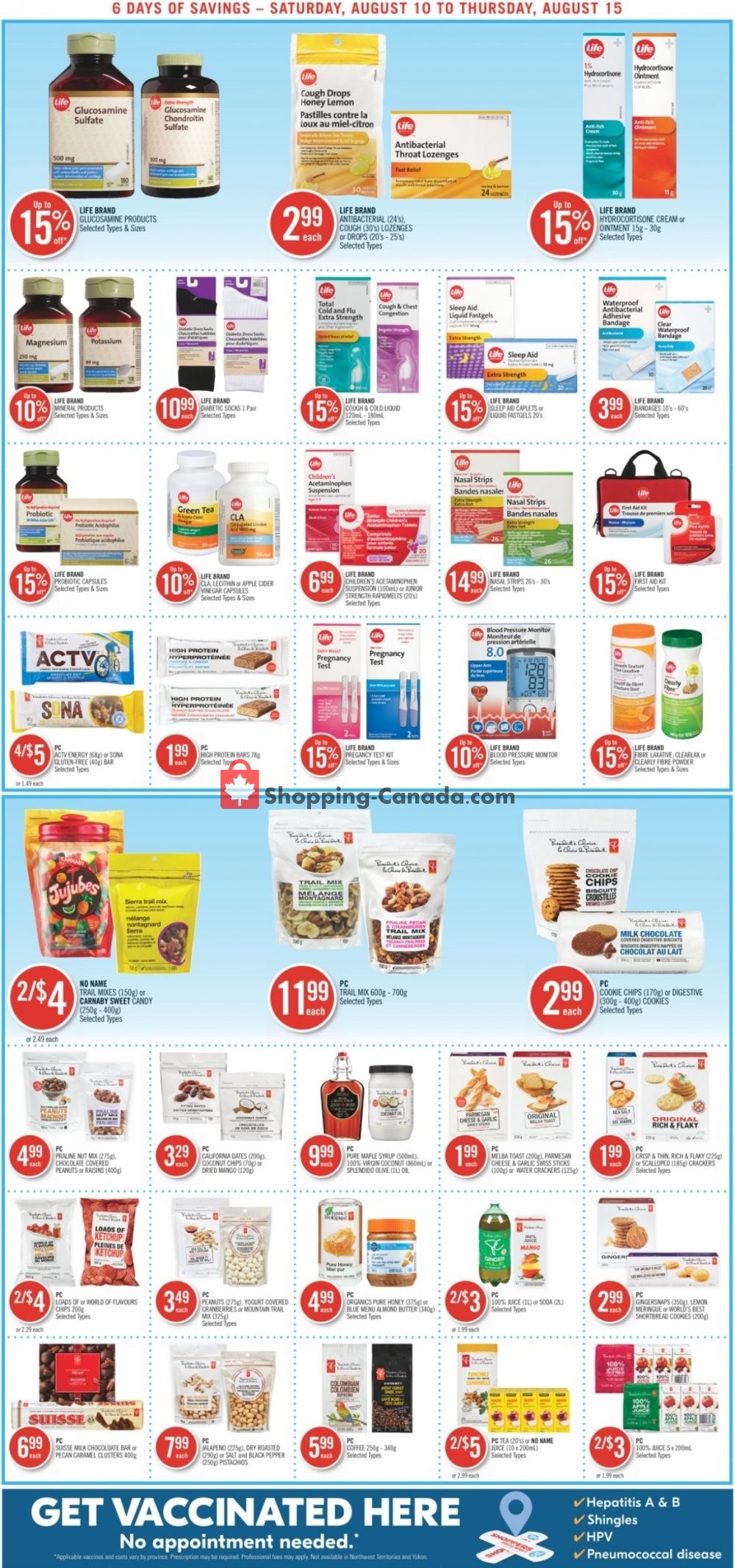 Shoppers Drug Mart flyer from Saturday August 10, 2019 to Thursday August 15, 2019 - page 7