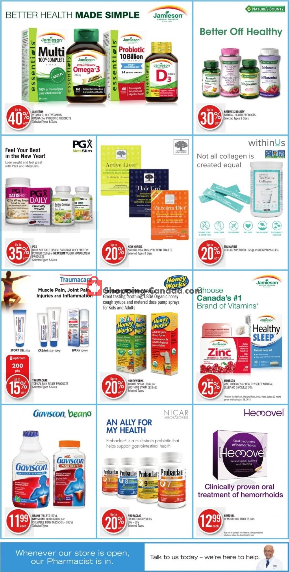 Shoppers Drug Mart flyer from Saturday December 29, 2018 to Friday January 4, 2019 - page 5