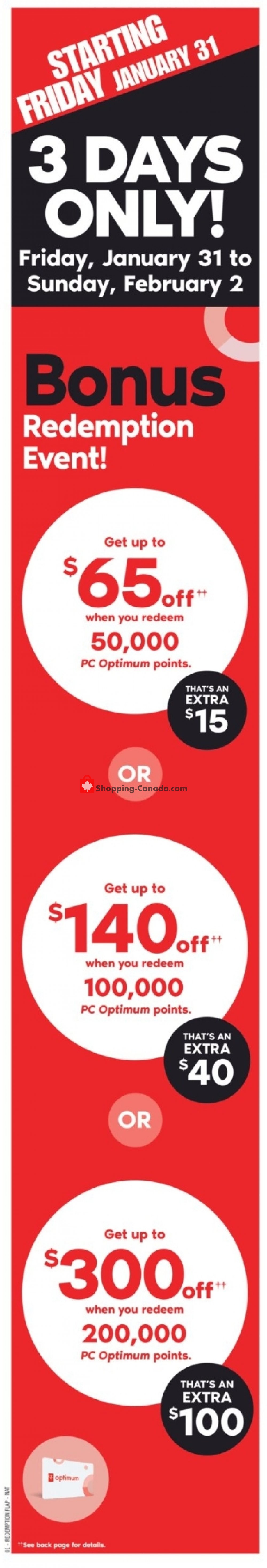 Shoppers Drug Mart flyer from Saturday February 1, 2020 to Friday February 7, 2020 - page 1