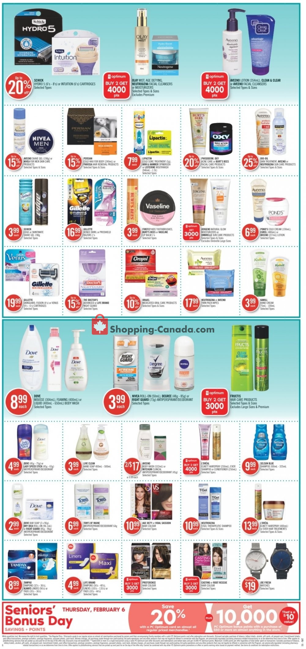 Shoppers Drug Mart flyer from Saturday February 1, 2020 to Friday February 7, 2020 - page 10