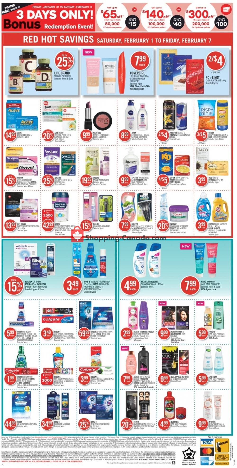 Shoppers Drug Mart flyer from Saturday February 1, 2020 to Friday February 7, 2020 - page 15