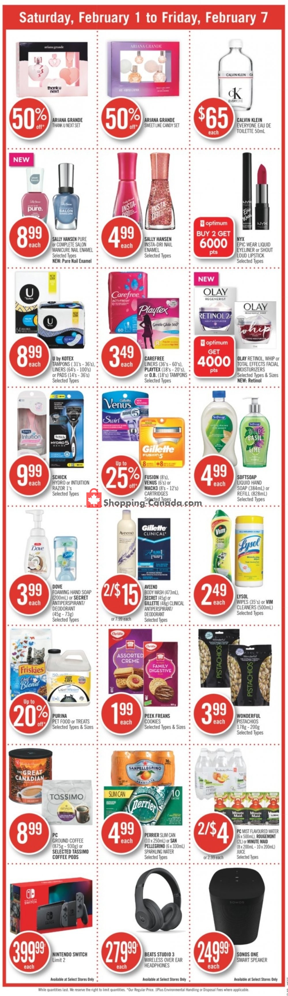 Shoppers Drug Mart flyer from Saturday February 1, 2020 to Friday February 7, 2020 - page 4