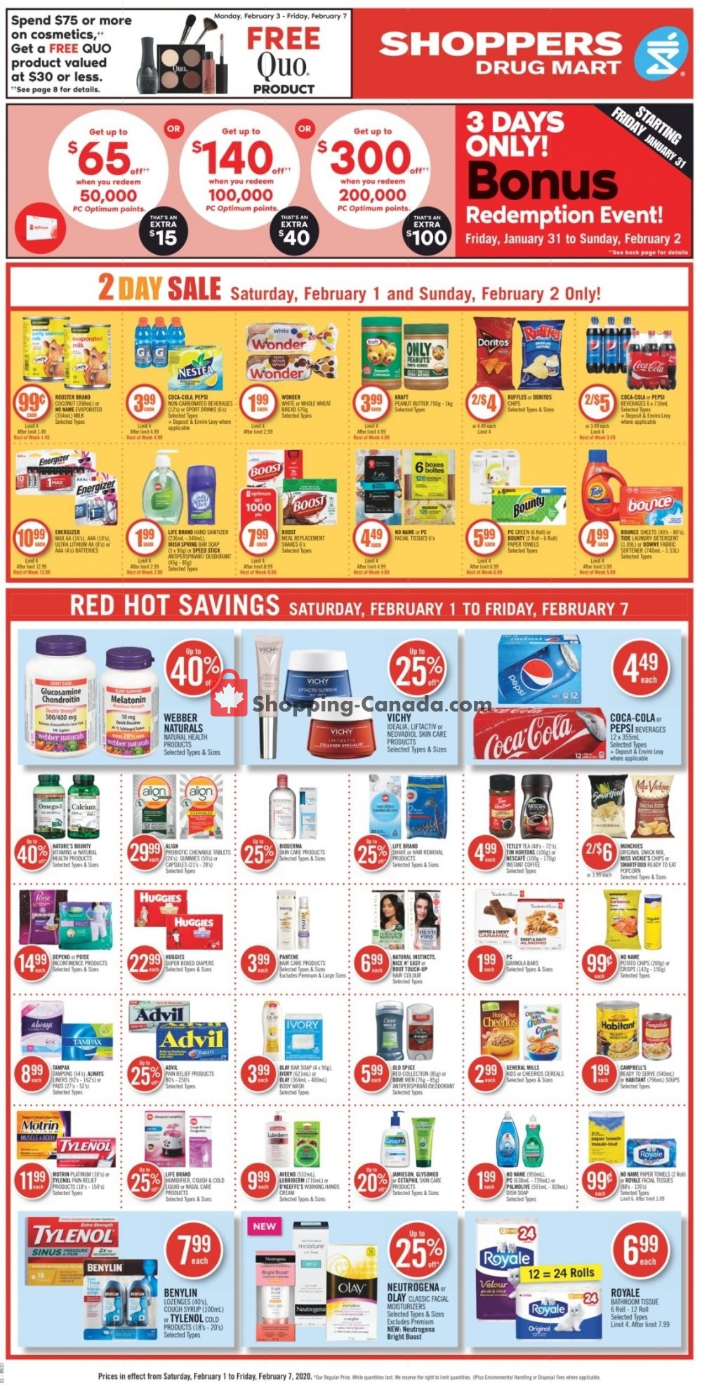 Shoppers Drug Mart flyer from Saturday February 1, 2020 to Friday February 7, 2020 - page 5
