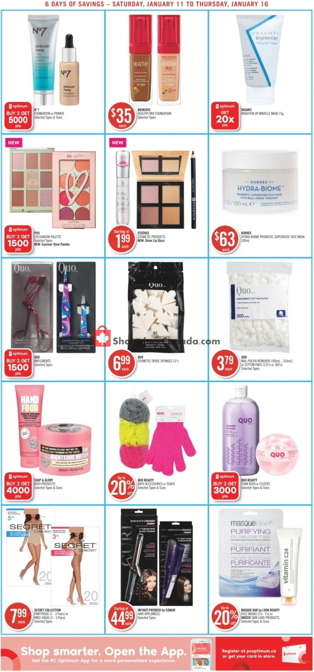 Shoppers Drug Mart flyer from Saturday January 11, 2020 to Thursday January 16, 2020 - page 14