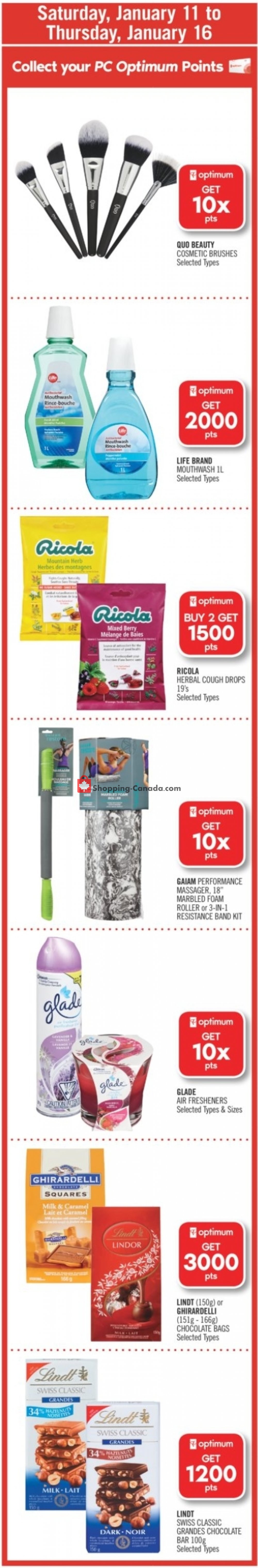 Shoppers Drug Mart flyer from Saturday January 11, 2020 to Thursday January 16, 2020 - page 2