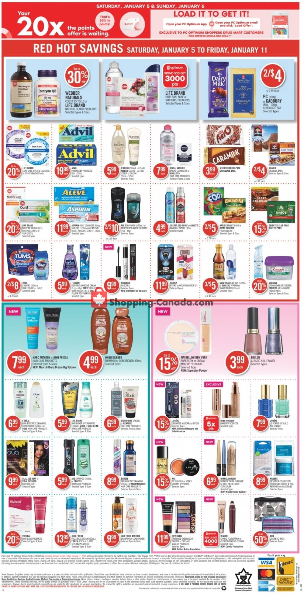 Shoppers Drug Mart flyer from Saturday January 5, 2019 to Friday January 11, 2019 - page 14