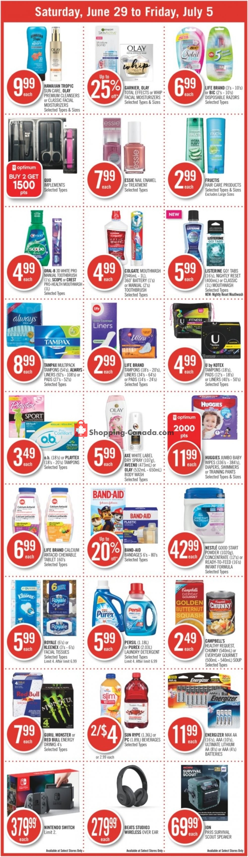 Shoppers Drug Mart flyer from Saturday June 29, 2019 to Friday July 5, 2019 - page 2