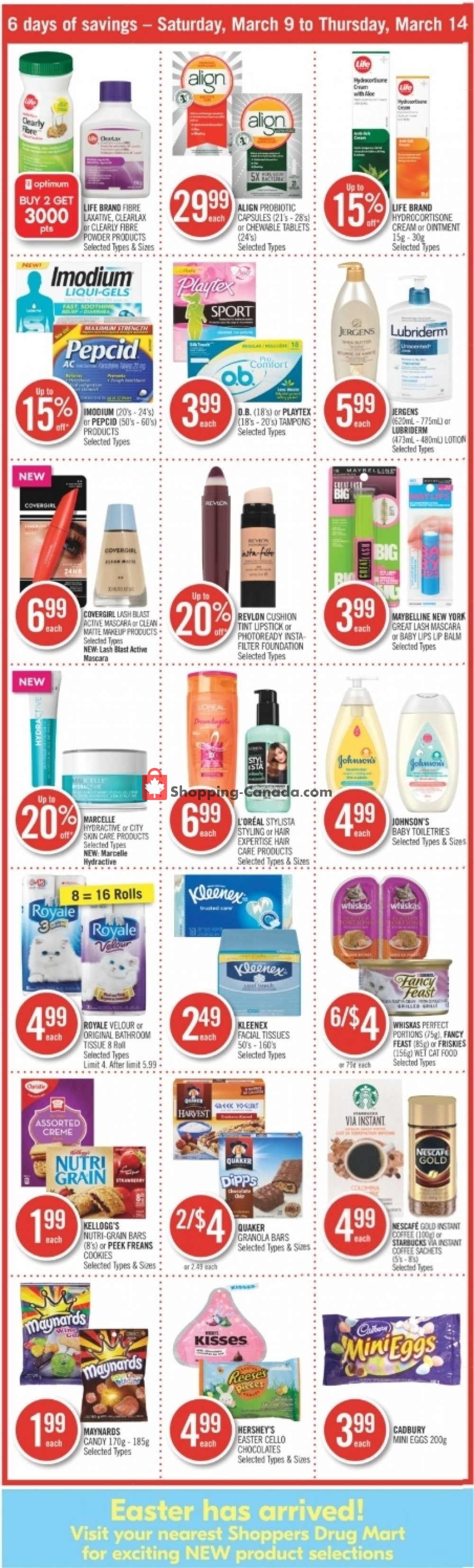 Shoppers Drug Mart flyer from Saturday March 9, 2019 to Thursday March 14, 2019 - page 4