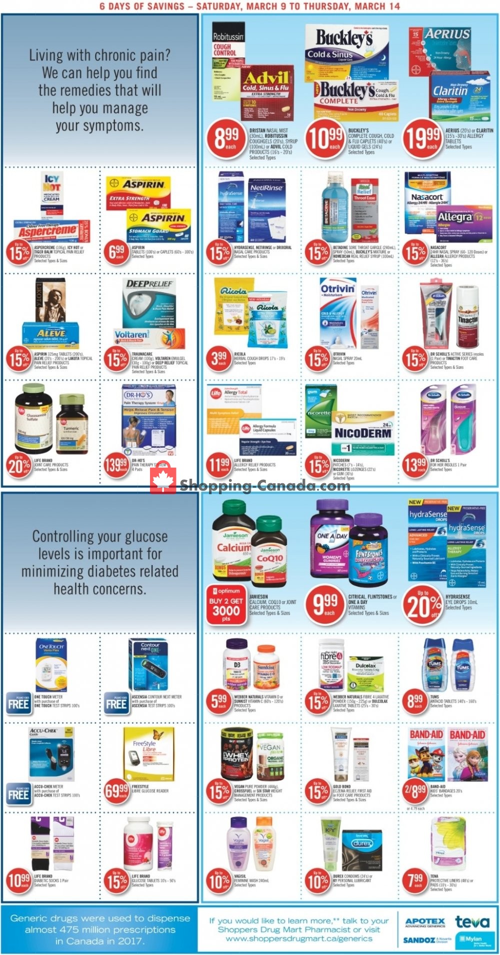 Shoppers Drug Mart flyer from Saturday March 9, 2019 to Thursday March 14, 2019 - page 6