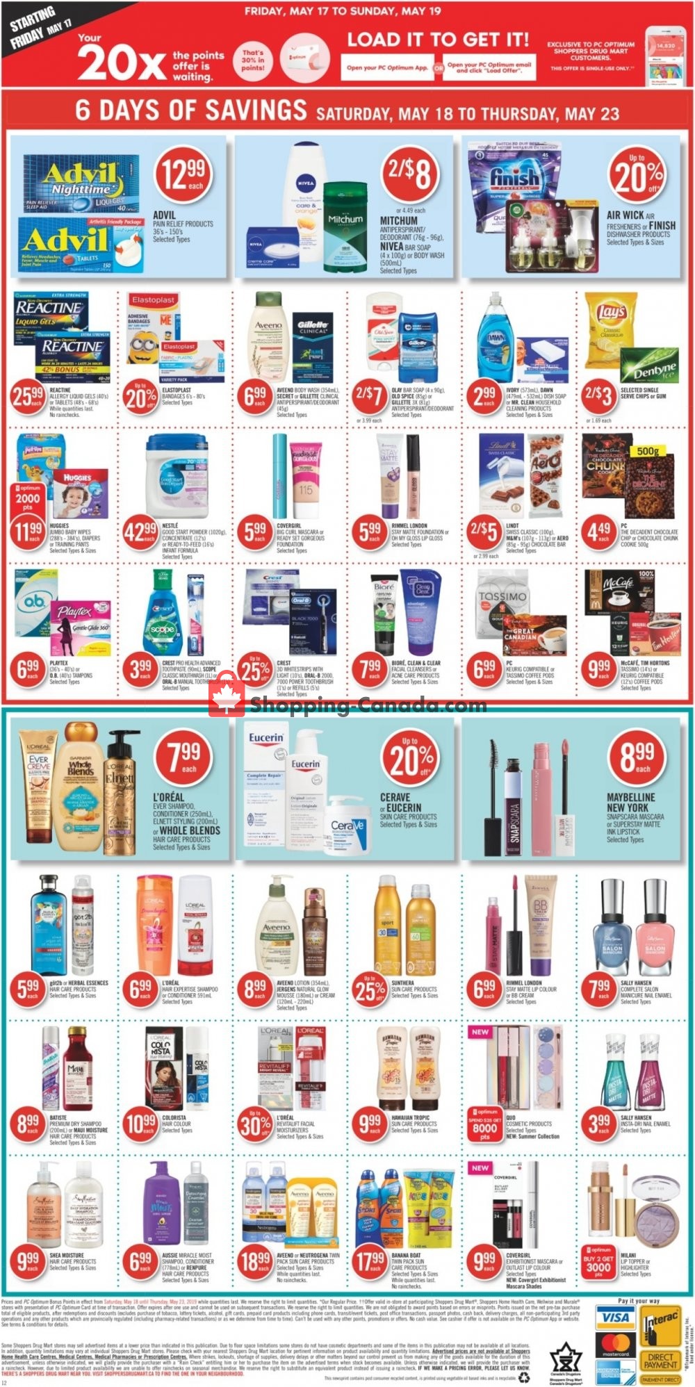 Shoppers Drug Mart flyer from Saturday May 18, 2019 to Thursday May 23, 2019 - page 14