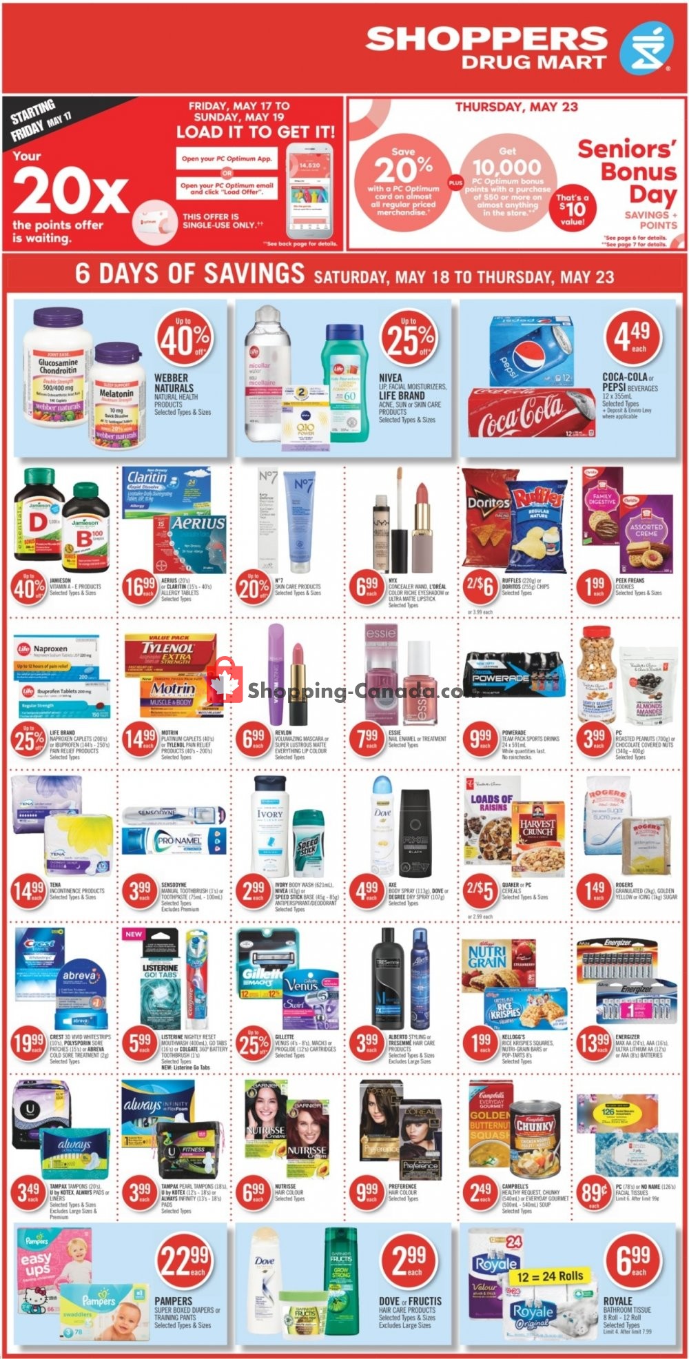 Shoppers Drug Mart flyer from Saturday May 18, 2019 to Thursday May 23, 2019 - page 3
