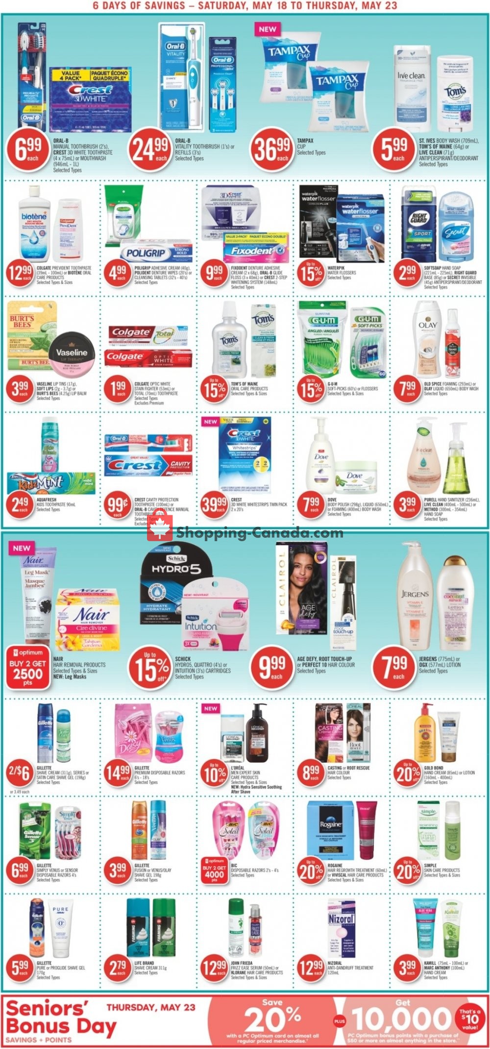 Shoppers Drug Mart flyer from Saturday May 18, 2019 to Thursday May 23, 2019 - page 8