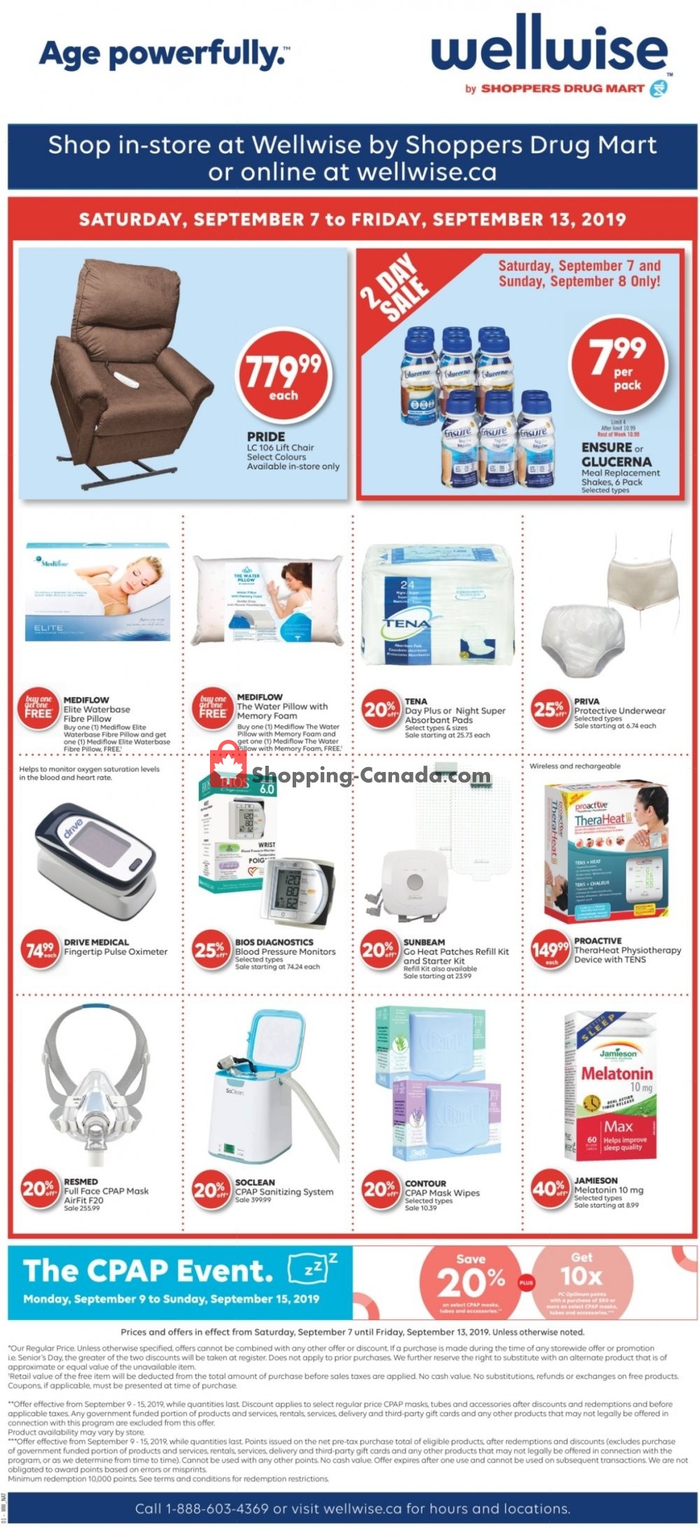 Shoppers Drug Mart flyer from Saturday September 7, 2019 to Thursday September 12, 2019 - page 10