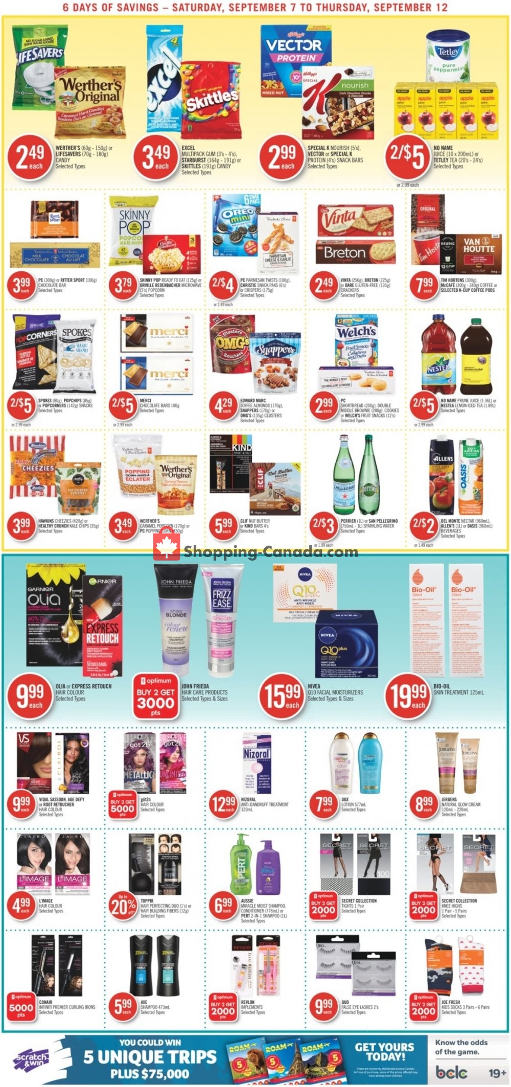 Shoppers Drug Mart flyer from Saturday September 7, 2019 to Thursday September 12, 2019 - page 13