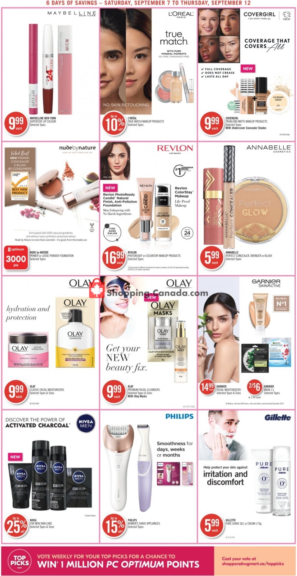 Shoppers Drug Mart flyer from Saturday September 7, 2019 to Thursday September 12, 2019 - page 19