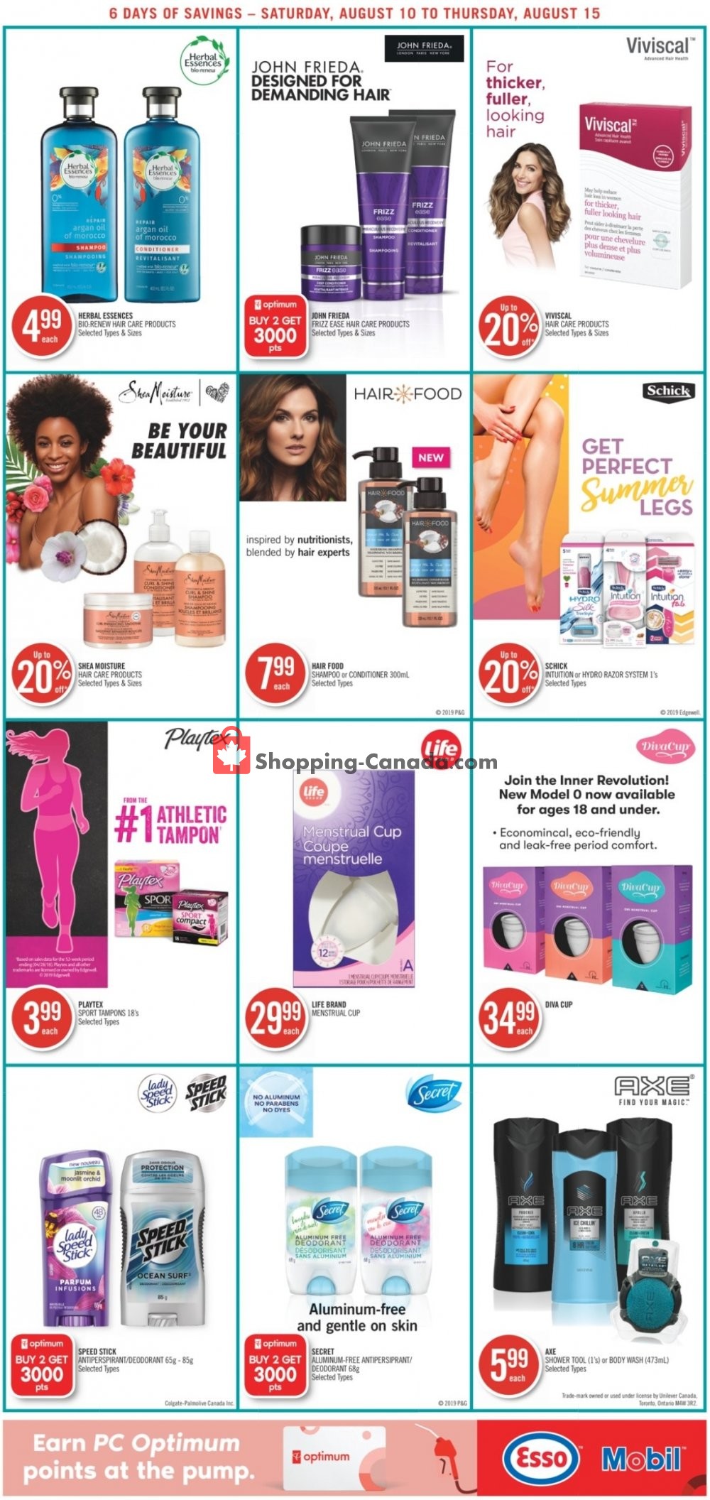 Shoppers Drug Mart flyer from Saturday August 10, 2019 to Thursday August 15, 2019 - page 14