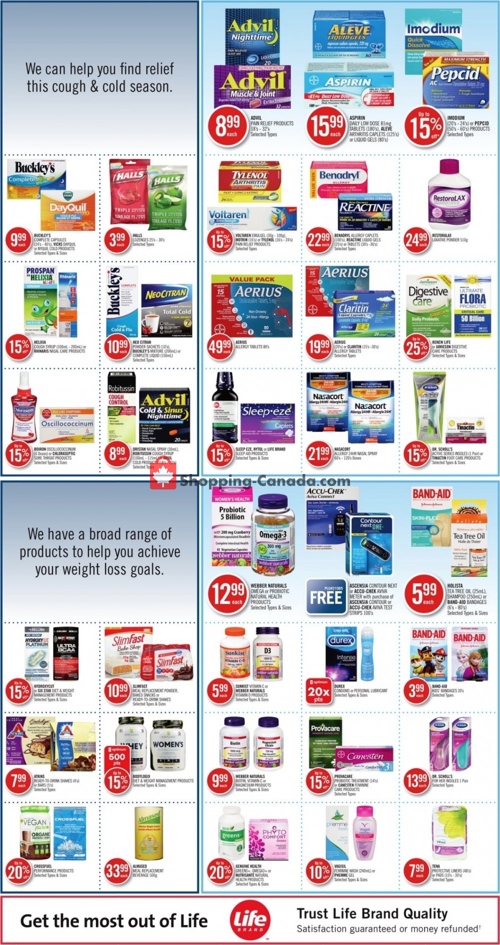Shoppers Drug Mart flyer from Saturday December 29, 2018 to Friday January 4, 2019 - page 4