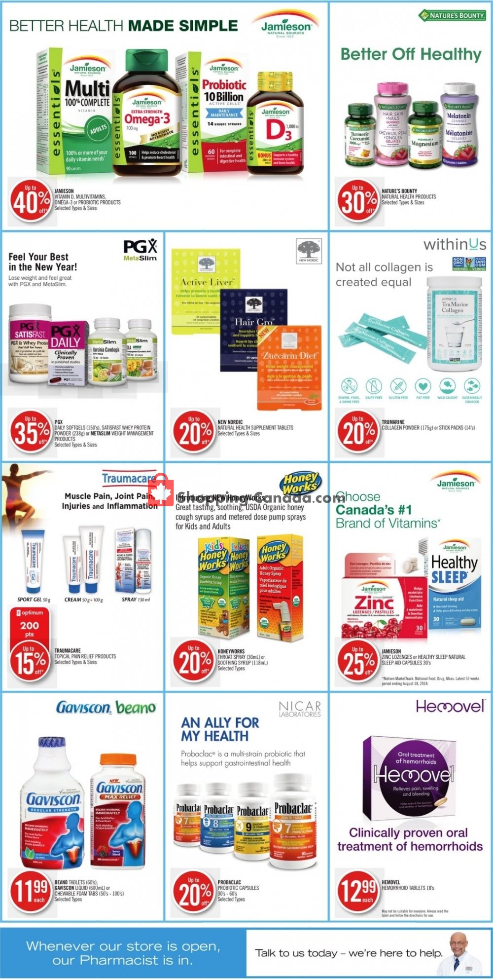 Shoppers Drug Mart flyer from Saturday December 29, 2018 to Friday January 4, 2019 - page 5