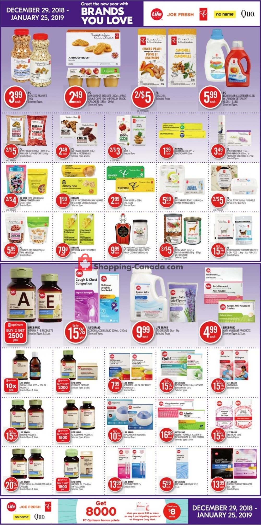 Shoppers Drug Mart flyer from Saturday December 29, 2018 to Friday January 4, 2019 - page 6