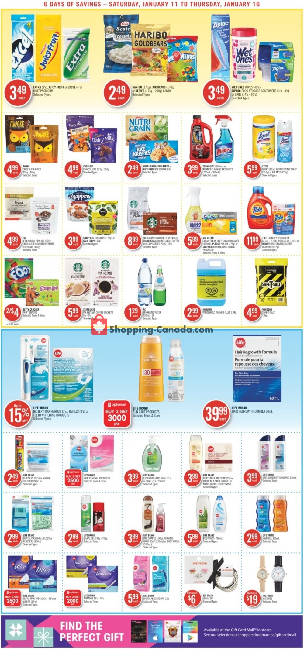 Shoppers Drug Mart flyer from Saturday January 11, 2020 to Thursday January 16, 2020 - page 10