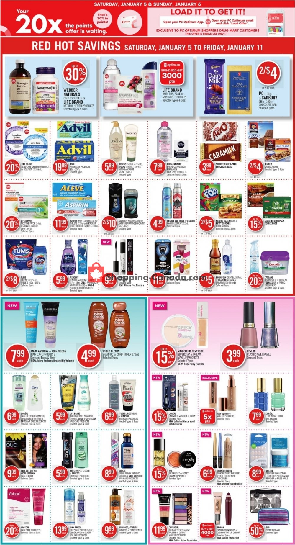 Shoppers Drug Mart flyer from Saturday January 5, 2019 to Friday January 11, 2019 - page 14