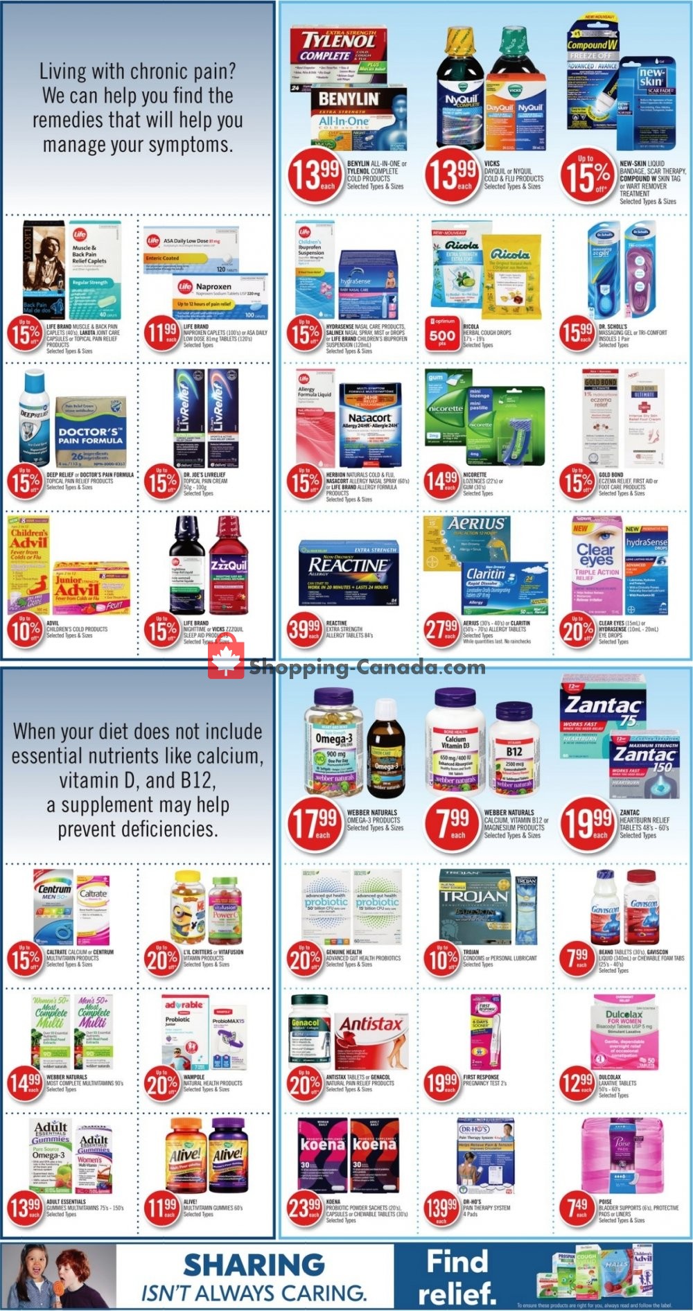 Shoppers Drug Mart flyer from Saturday January 5, 2019 to Friday January 11, 2019 - page 4
