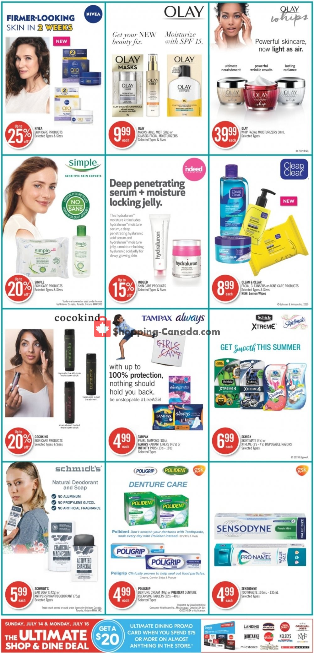 Shoppers Drug Mart flyer from Saturday July 13, 2019 to Friday July 19, 2019 - page 13
