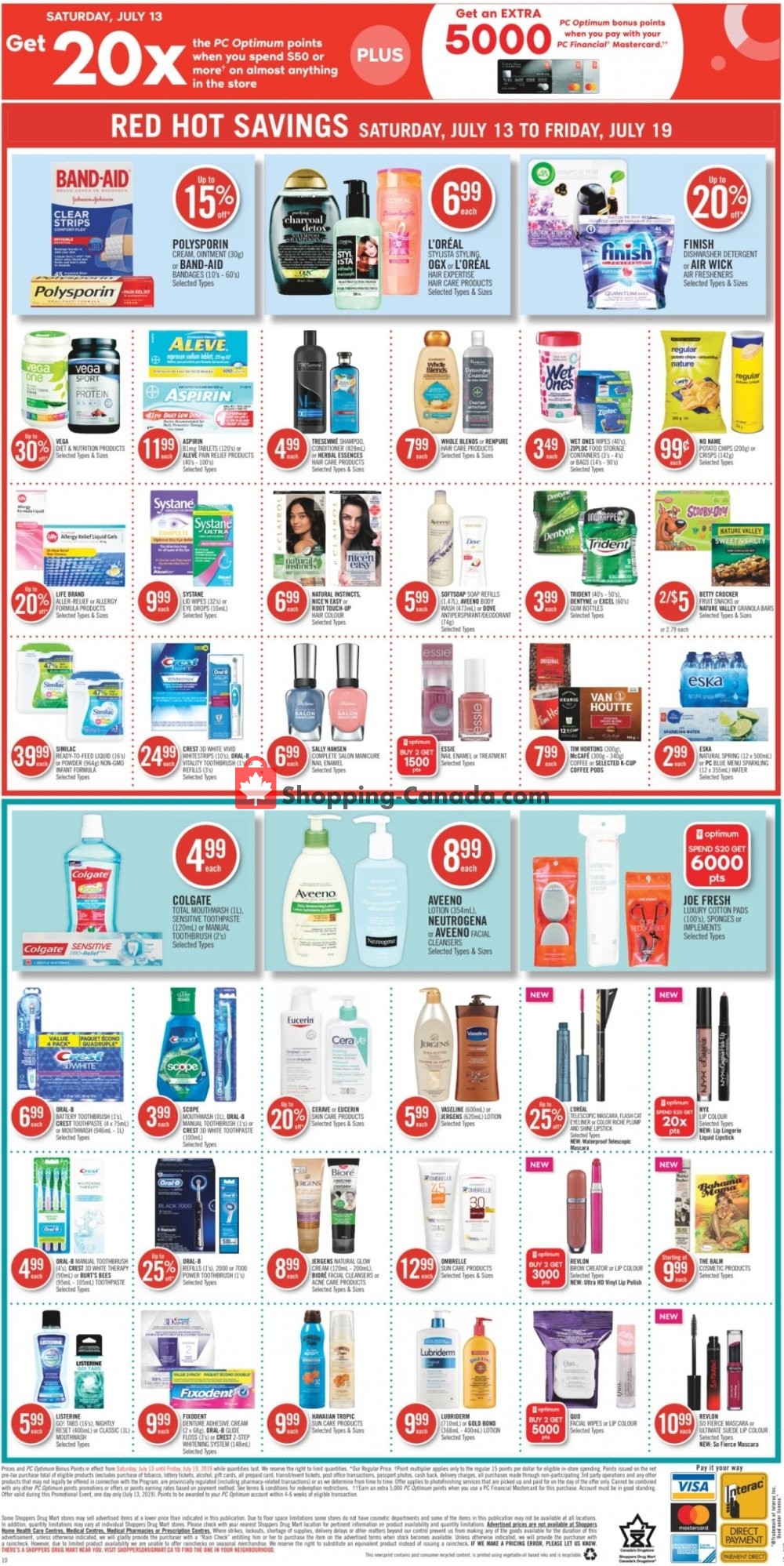 Shoppers Drug Mart flyer from Saturday July 13, 2019 to Friday July 19, 2019 - page 16