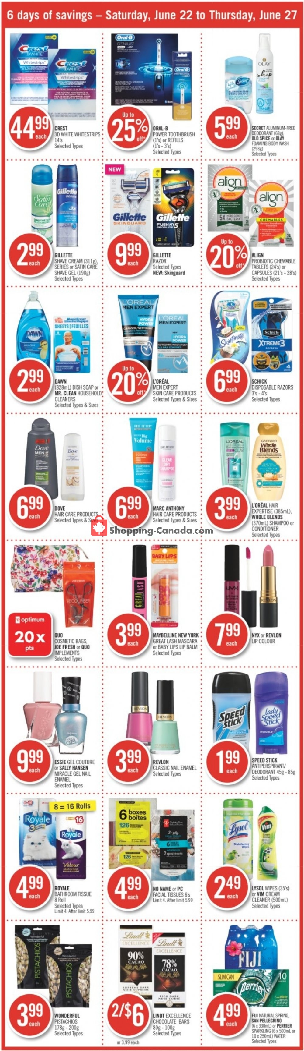 Shoppers Drug Mart flyer from Saturday June 22, 2019 to Thursday June 27, 2019 - page 4