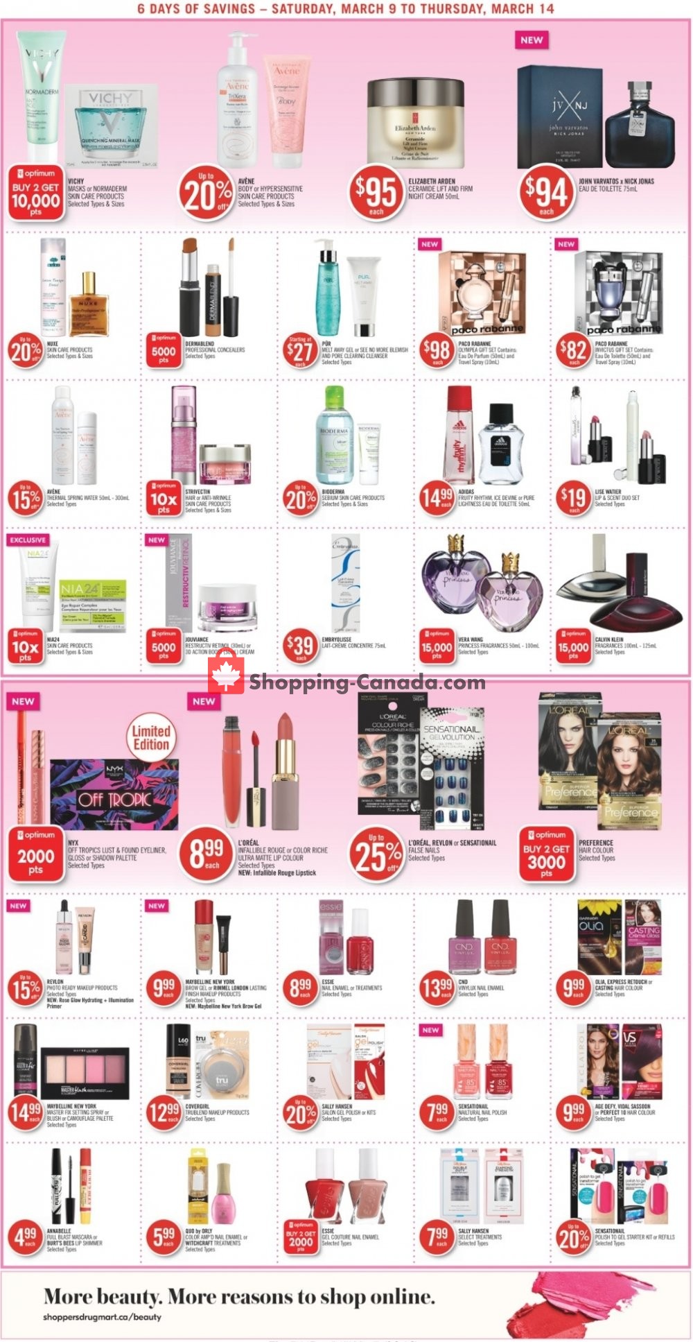 Shoppers Drug Mart flyer from Saturday March 9, 2019 to Thursday March 14, 2019 - page 16