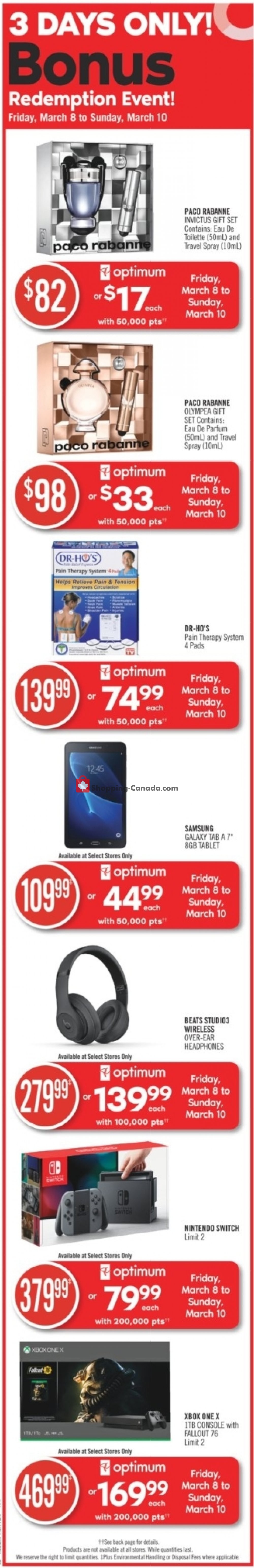 Shoppers Drug Mart flyer from Saturday March 9, 2019 to Thursday March 14, 2019 - page 2